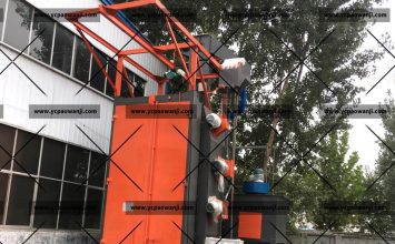 拋丸機分類：塔吊標準節拋丸機價格和規格